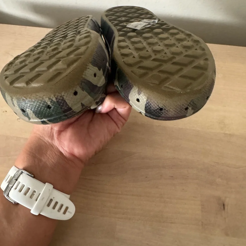 Toddler VANS camouflage Slip On TRK shoes (8)
